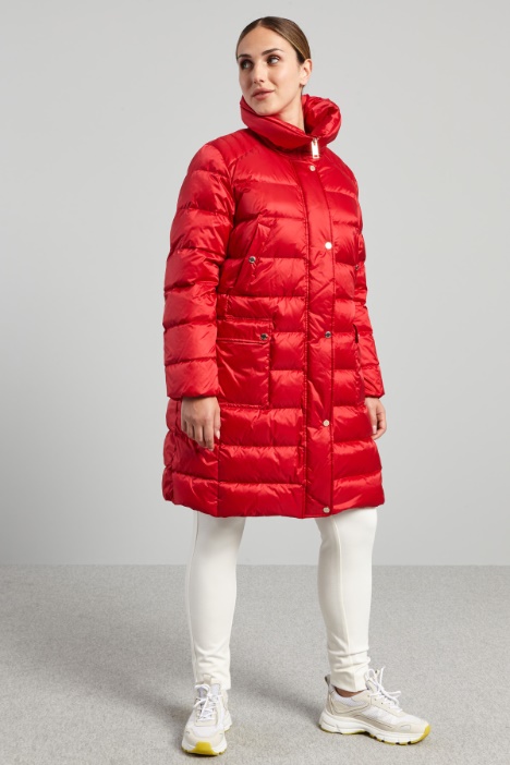 High neck down jacket Intrend