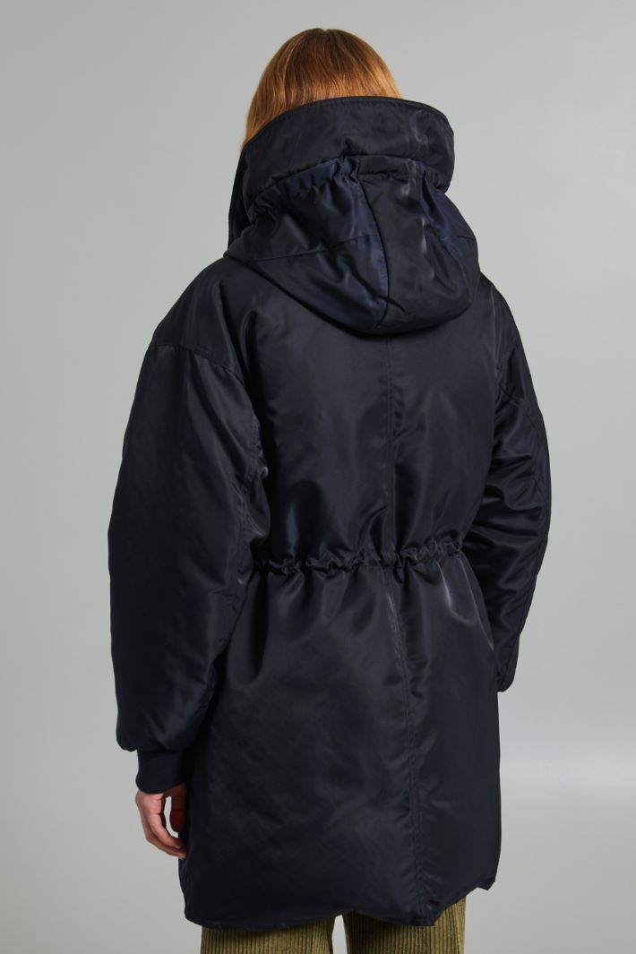 Reversible water-repellent twill parka Intrend - 2