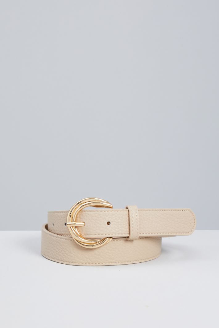 Belt with round buckle Intrend