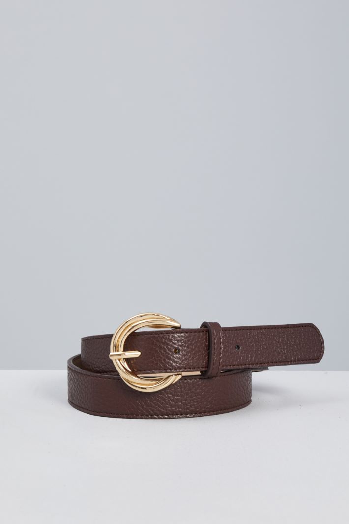 Belt with round buckle Intrend