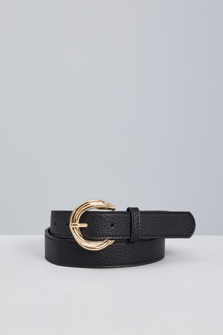 Belt with round buckle Intrend