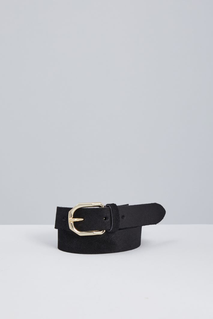 Belt with hexagonal buckle Intrend