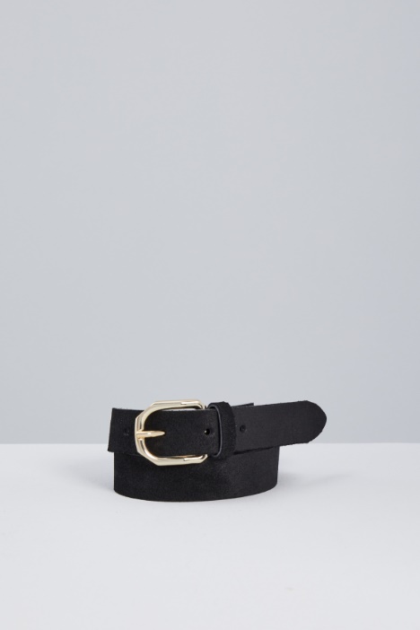 Belt with hexagonal buckle Intrend