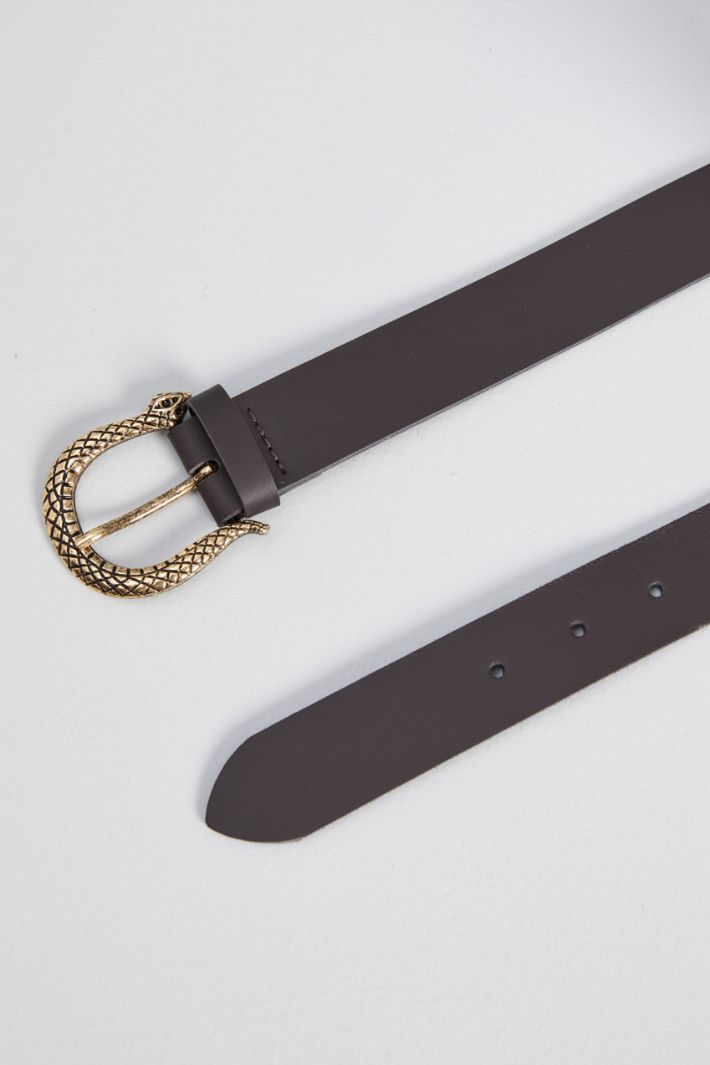 Belt with inlaid buckle Intrend - 2