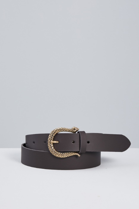 Belt with inlaid buckle Intrend