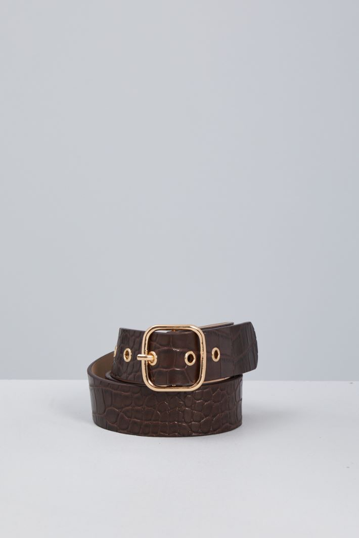 Belt with eyelets Intrend