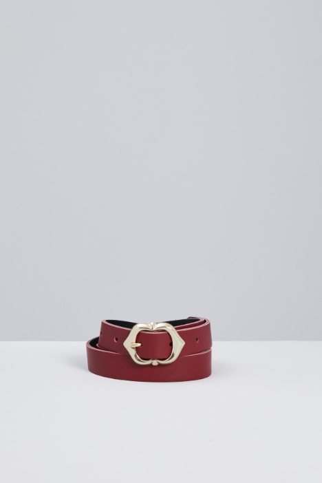 Genuine leather belt Intrend