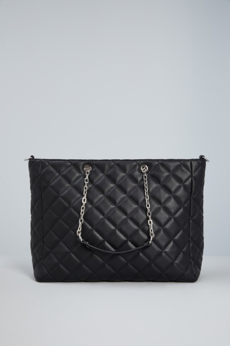 Quilted shopping tote Intrend