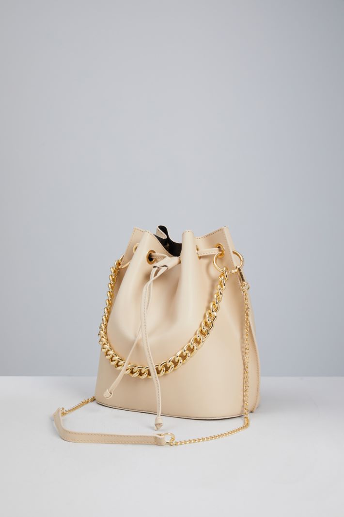 Bucket bag with drawstring Intrend - 2