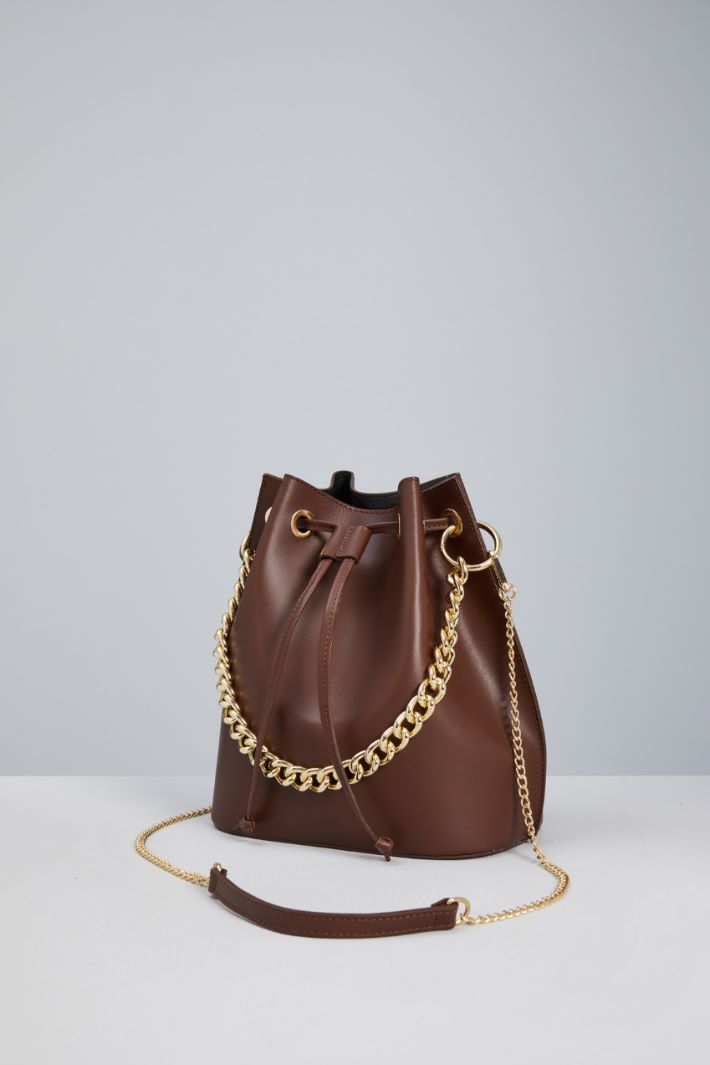 Bucket bag with drawstring Intrend - 2