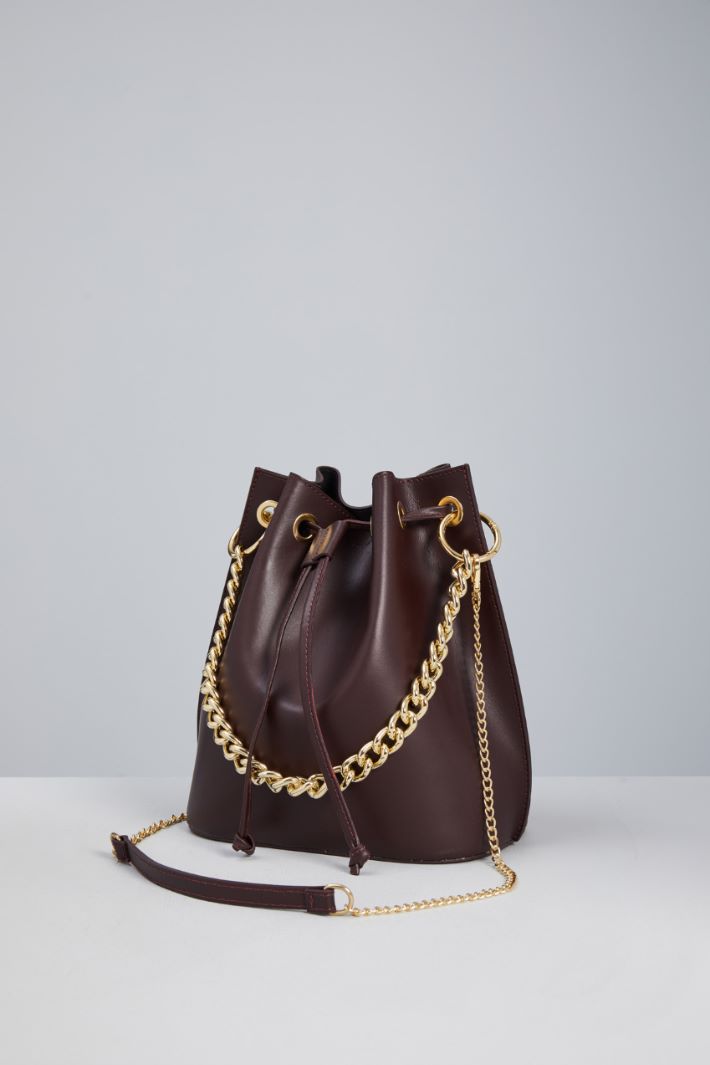 Bucket bag with drawstring Intrend - 2