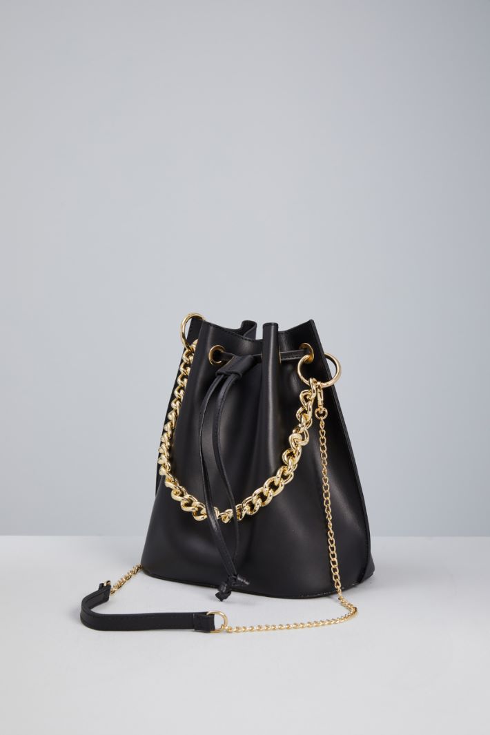 Bucket bag with drawstring Intrend - 2