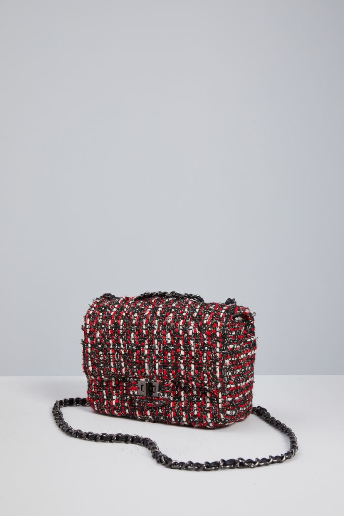 Tweed crossbody bag Intrend - 2