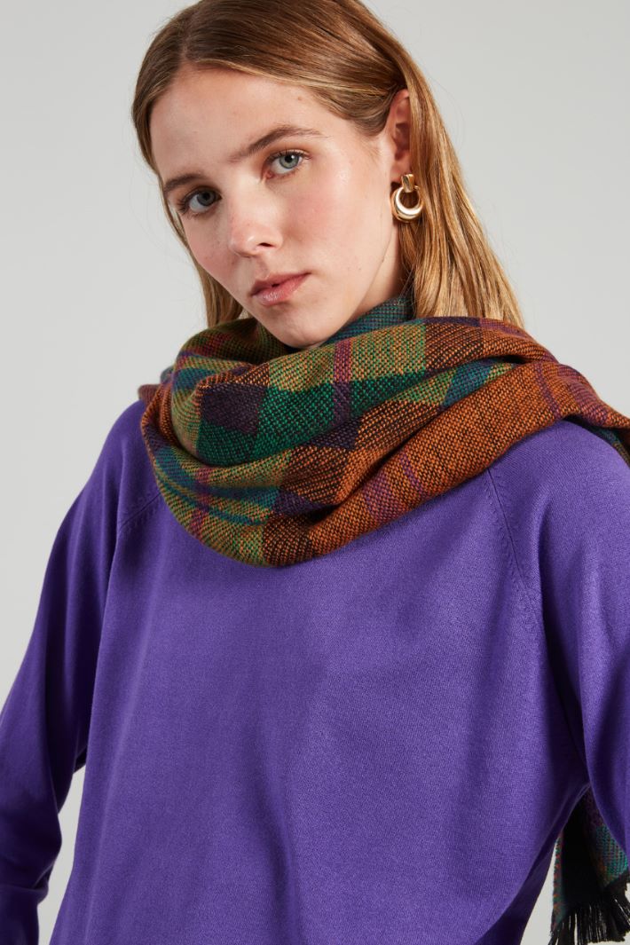 Jacquard scarf Intrend - 2