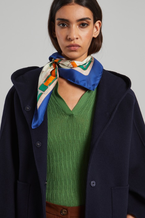 Foulard in twill