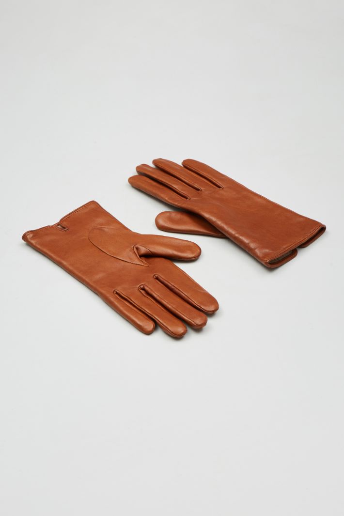 Leather gloves Intrend