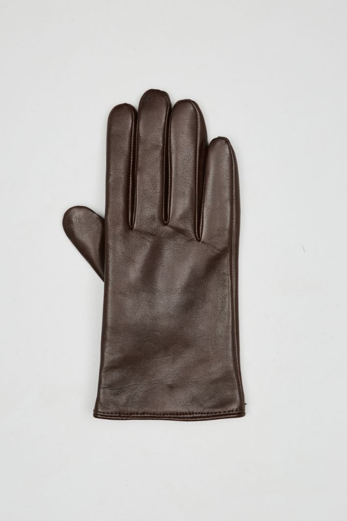 Leather gloves Intrend - 2