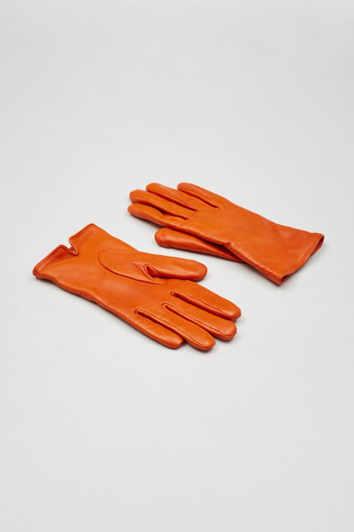 Leather gloves Intrend