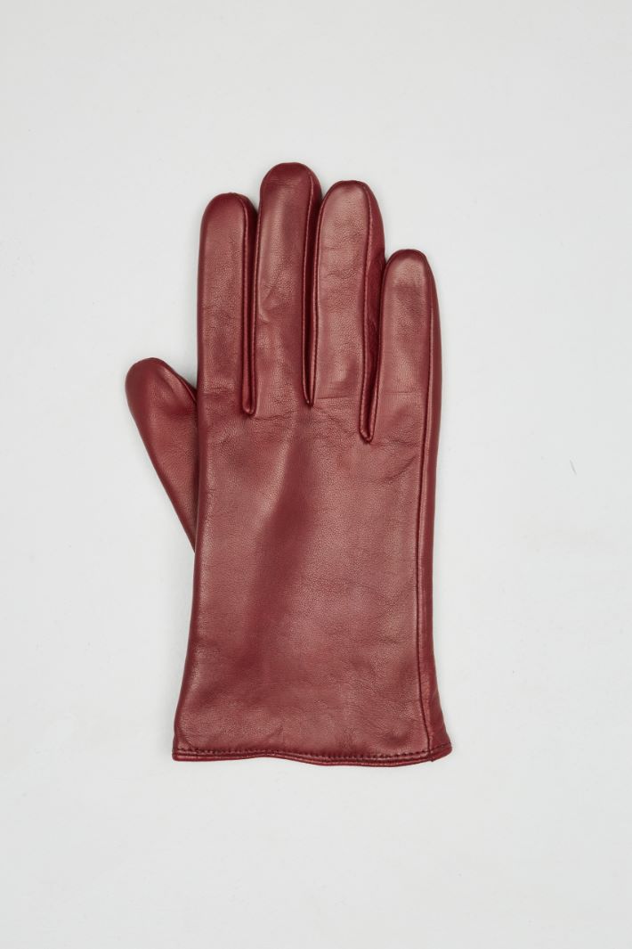 Leather gloves Intrend - 2