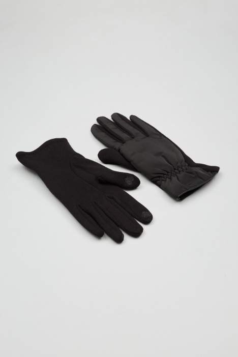 Technical canvas gloves Intrend