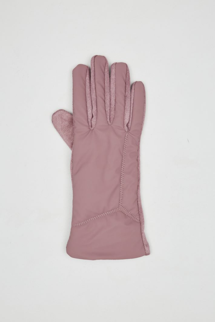 Gloves with technical insert Intrend - 2