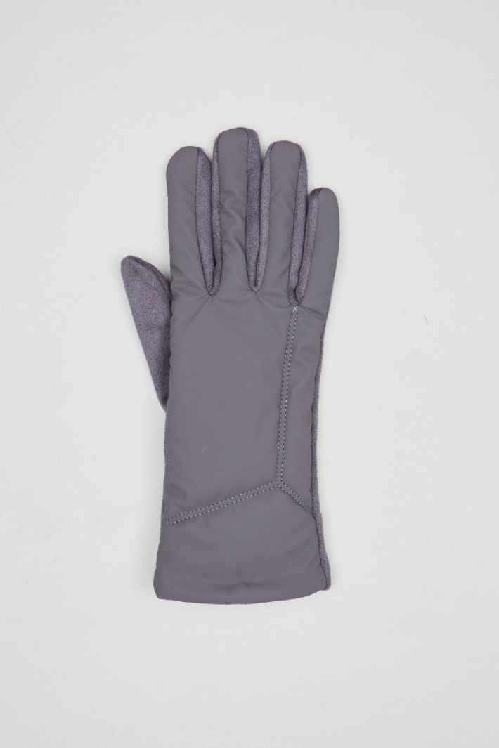 Gloves with technical insert Intrend - 2