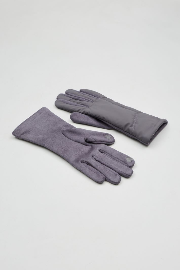 Gloves with technical insert Intrend