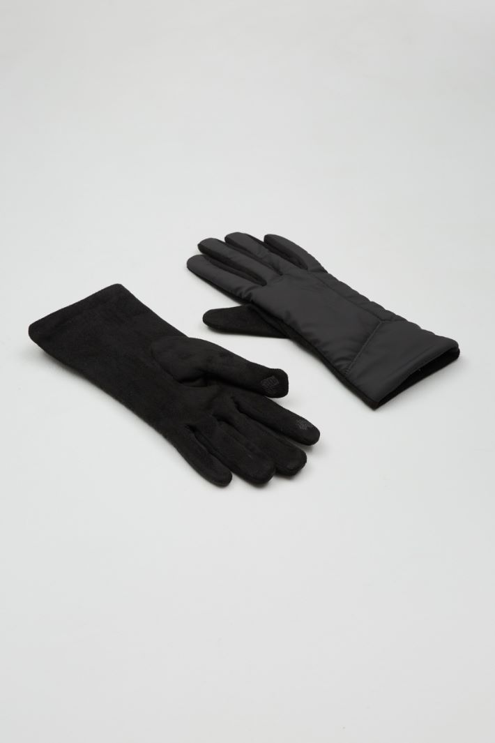 Gloves with technical insert Intrend