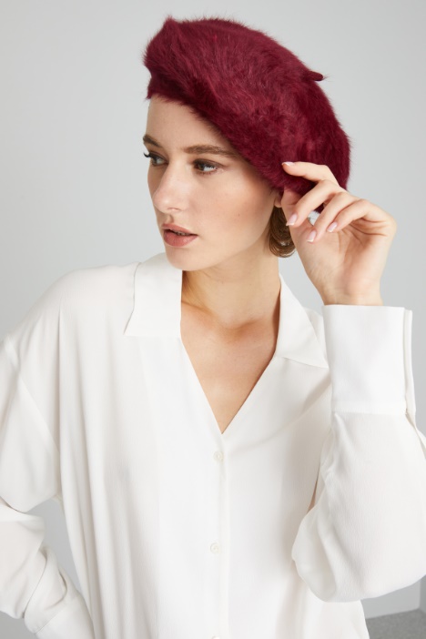 Angora beret Intrend