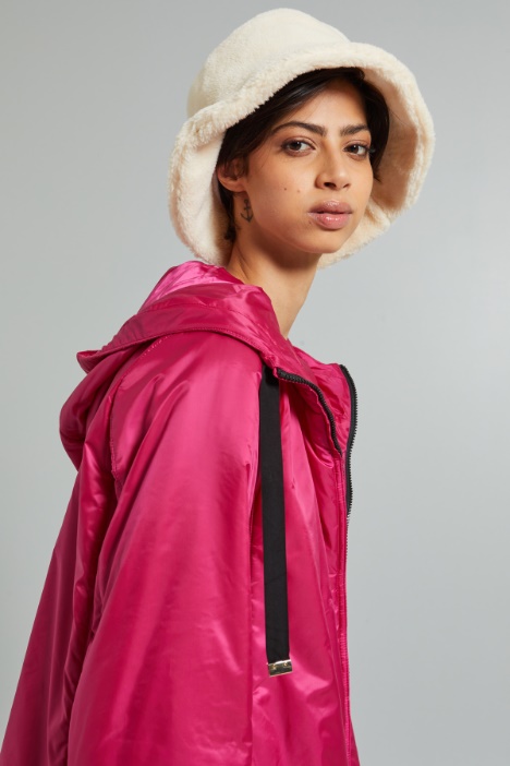 Cappello effetto peluche