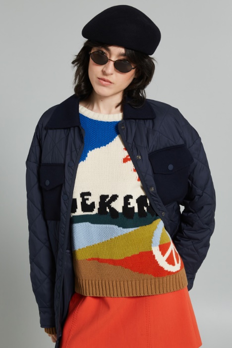 Cappello a cupola in lana