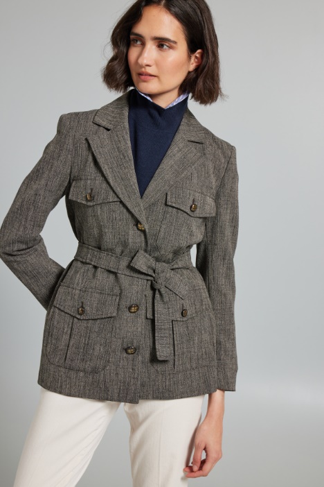 Cuello de hilado de cachemira