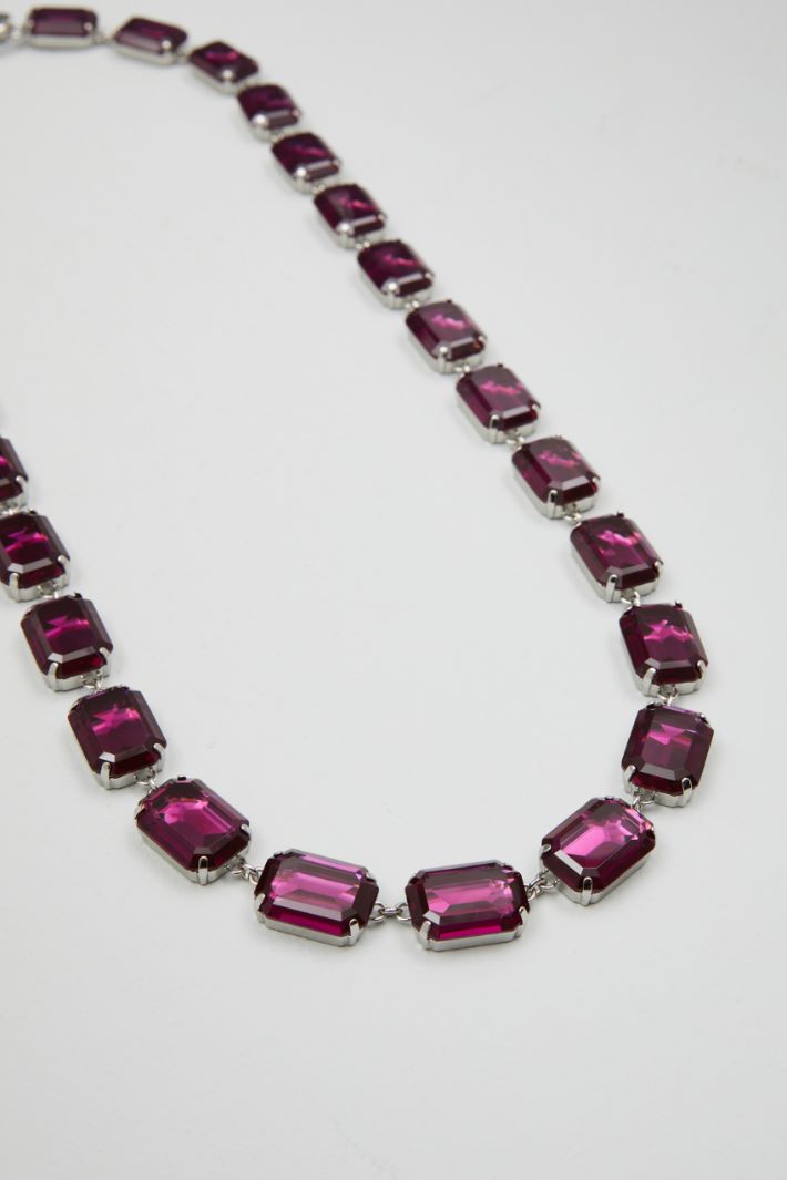 Long necklace with bezels Intrend - 2