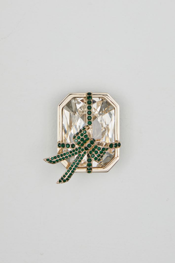 Rhinestone brooch Intrend