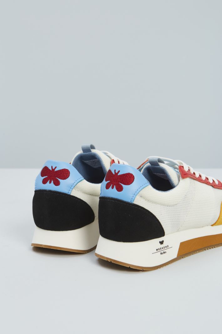 Sneakers with suede details Intrend - 4