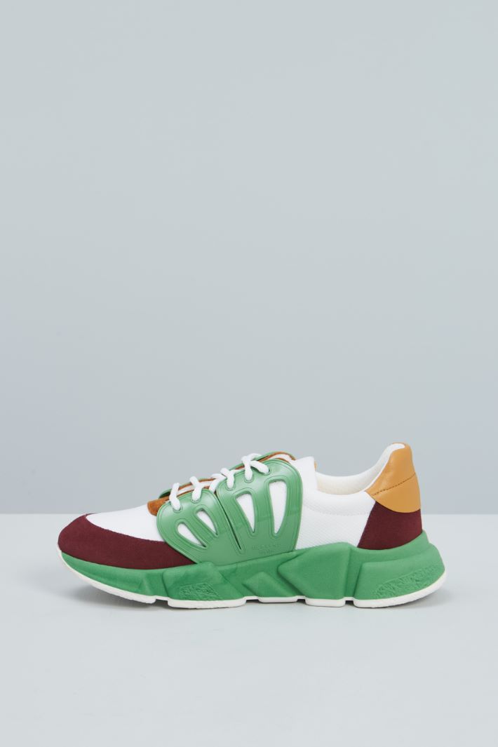 Sneakers with rubber details Intrend - 3