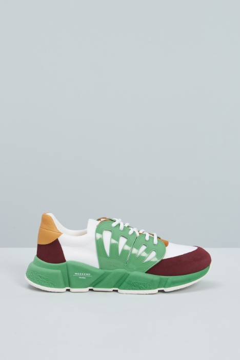 Sneakers with rubber details Intrend