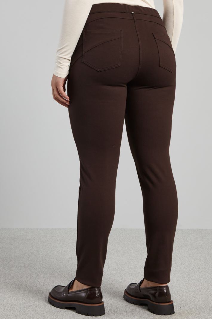 Twill jersey leggings Intrend - 2