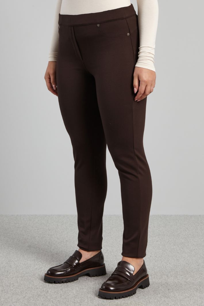 Twill jersey leggings Intrend - 3