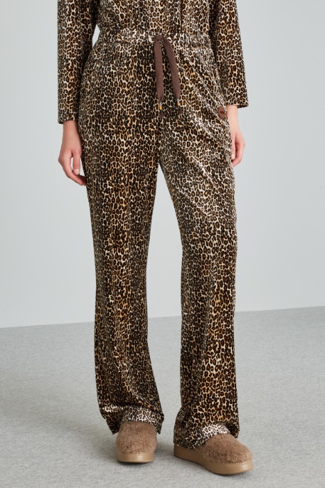 Pantaloni morbidi con coulisse