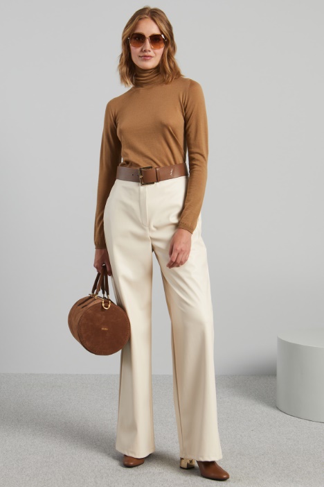 Faux leather trousers Intrend