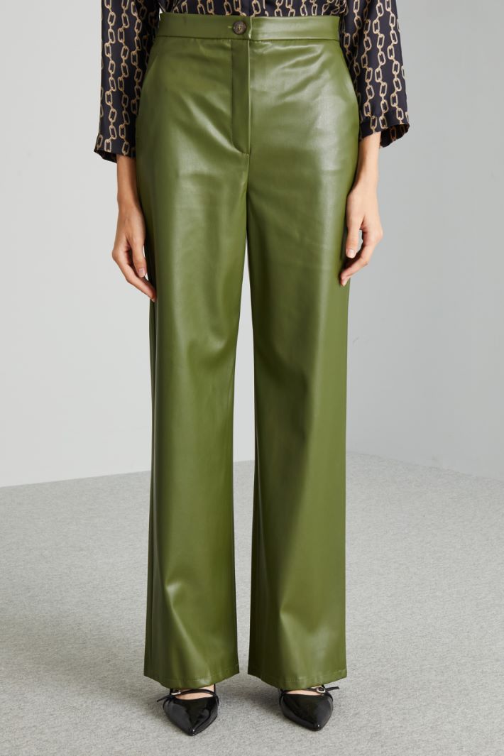 Pantaloni in similpelle Intrend - 3