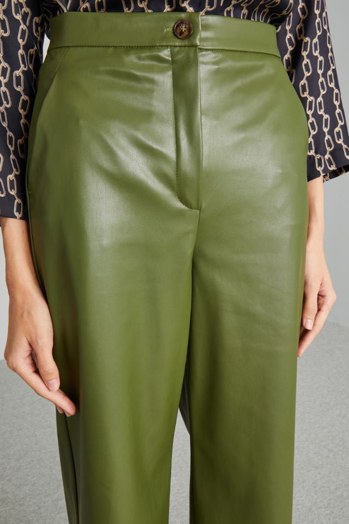 Pantaloni in similpelle Intrend - 4