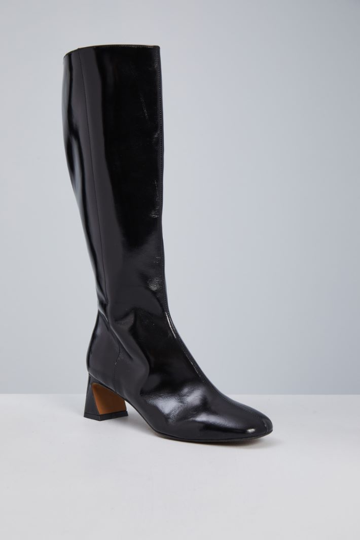 Real leather boots with heels Intrend - 2