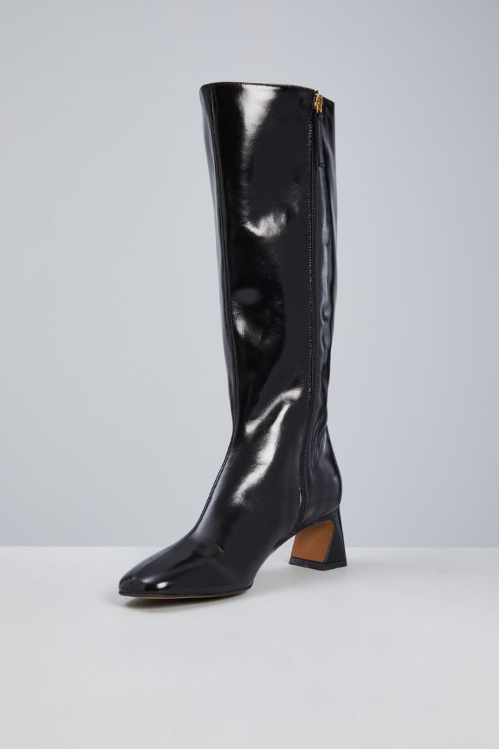 Real leather boots with heels Intrend - 3