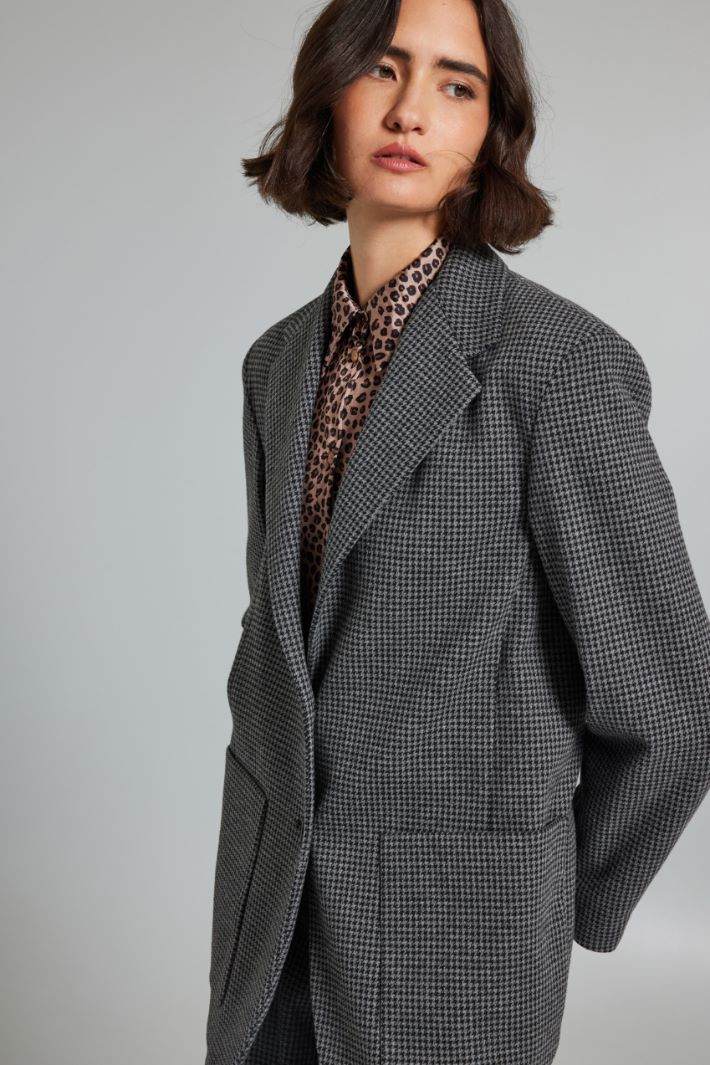 Jacquard jersey blazer Intrend - 3