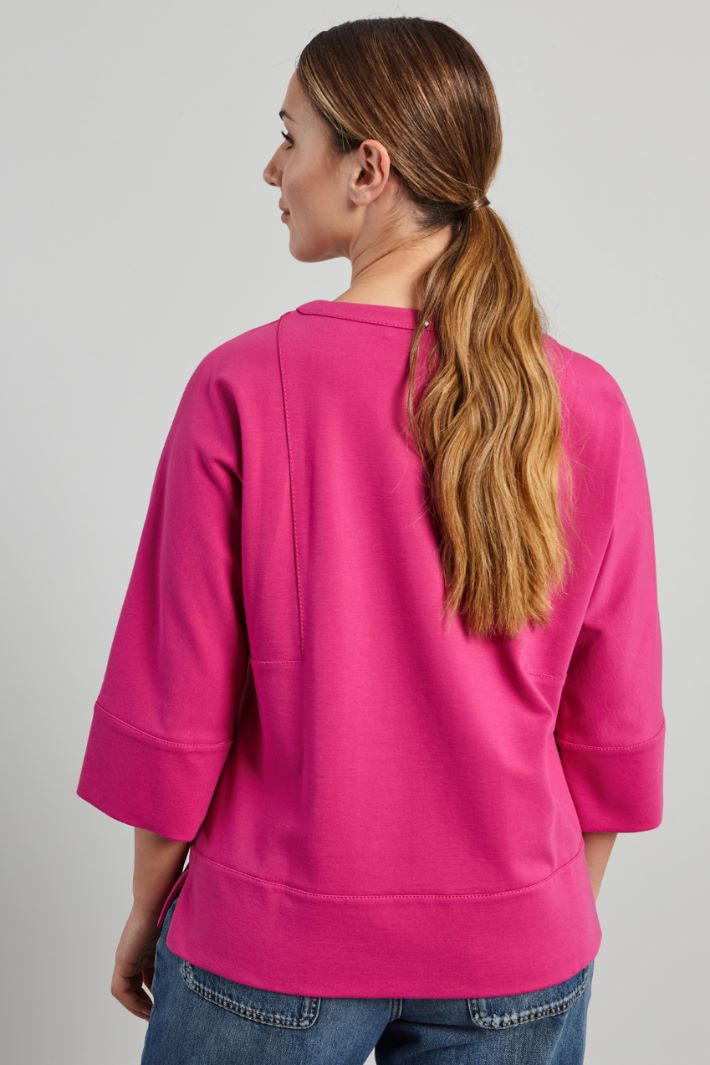 Three-quarter sleeve sweatshirt Intrend - 2