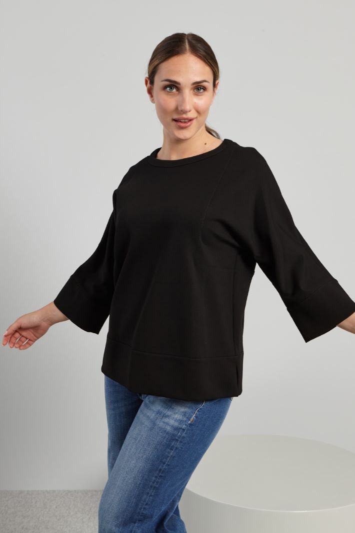 Three-quarter sleeve sweatshirt Intrend - 3