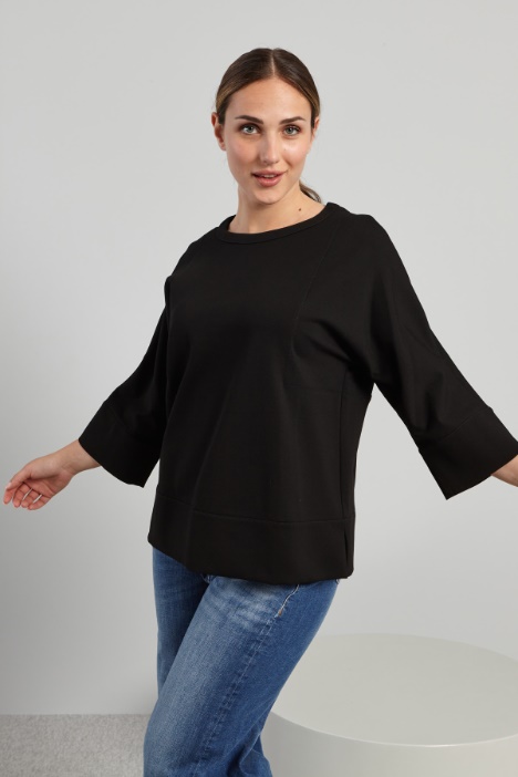 Three-quarter sleeve sweatshirt Intrend