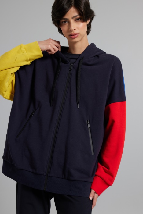 Loose zip sweatshirt Intrend